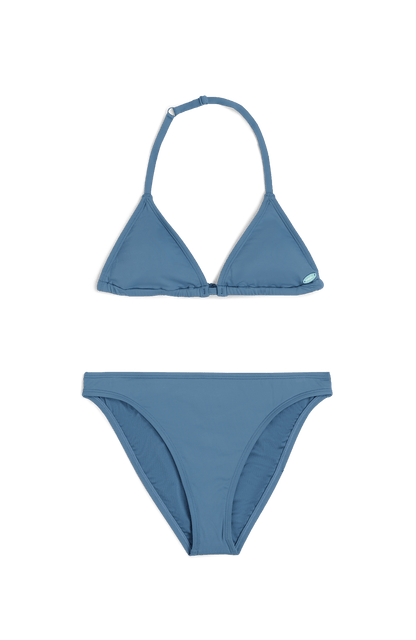 Essentials Triangle Bikini Set Kids Copen Blue