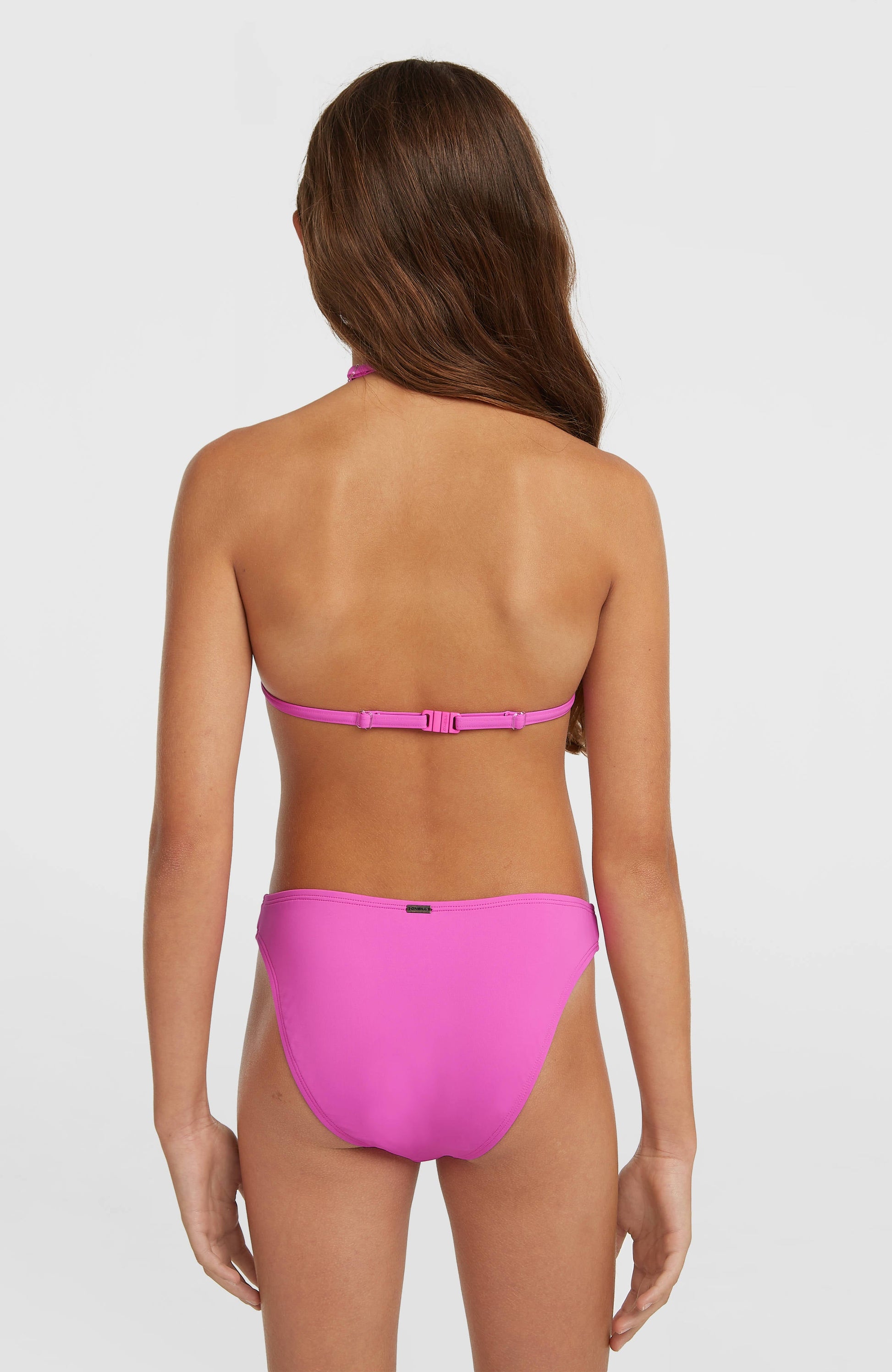 Essentials Triangle Bikini Set Kids Electric Fuschia
