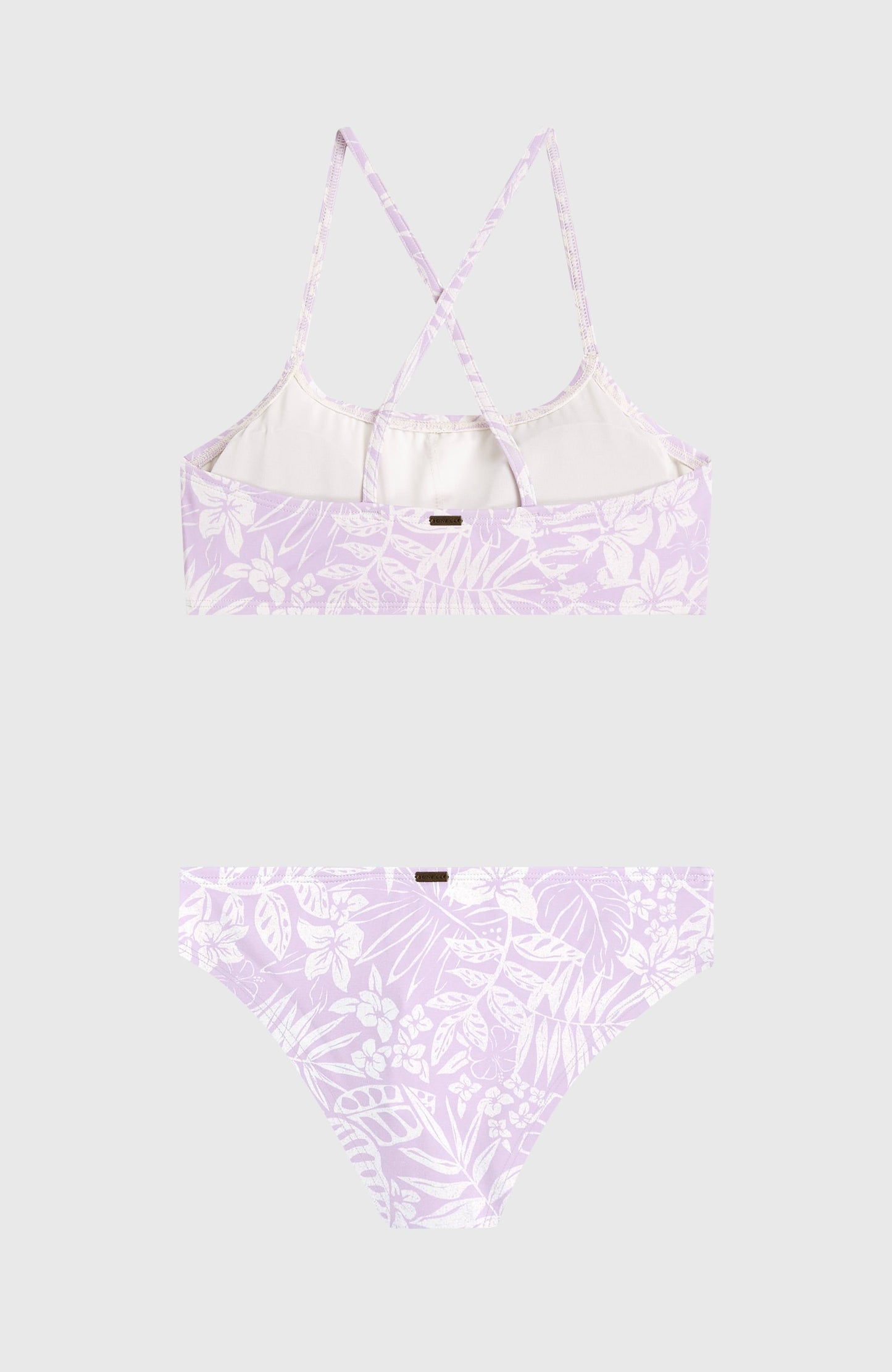 Essentials Bralette Bikini Set Kids Purple Island Sky