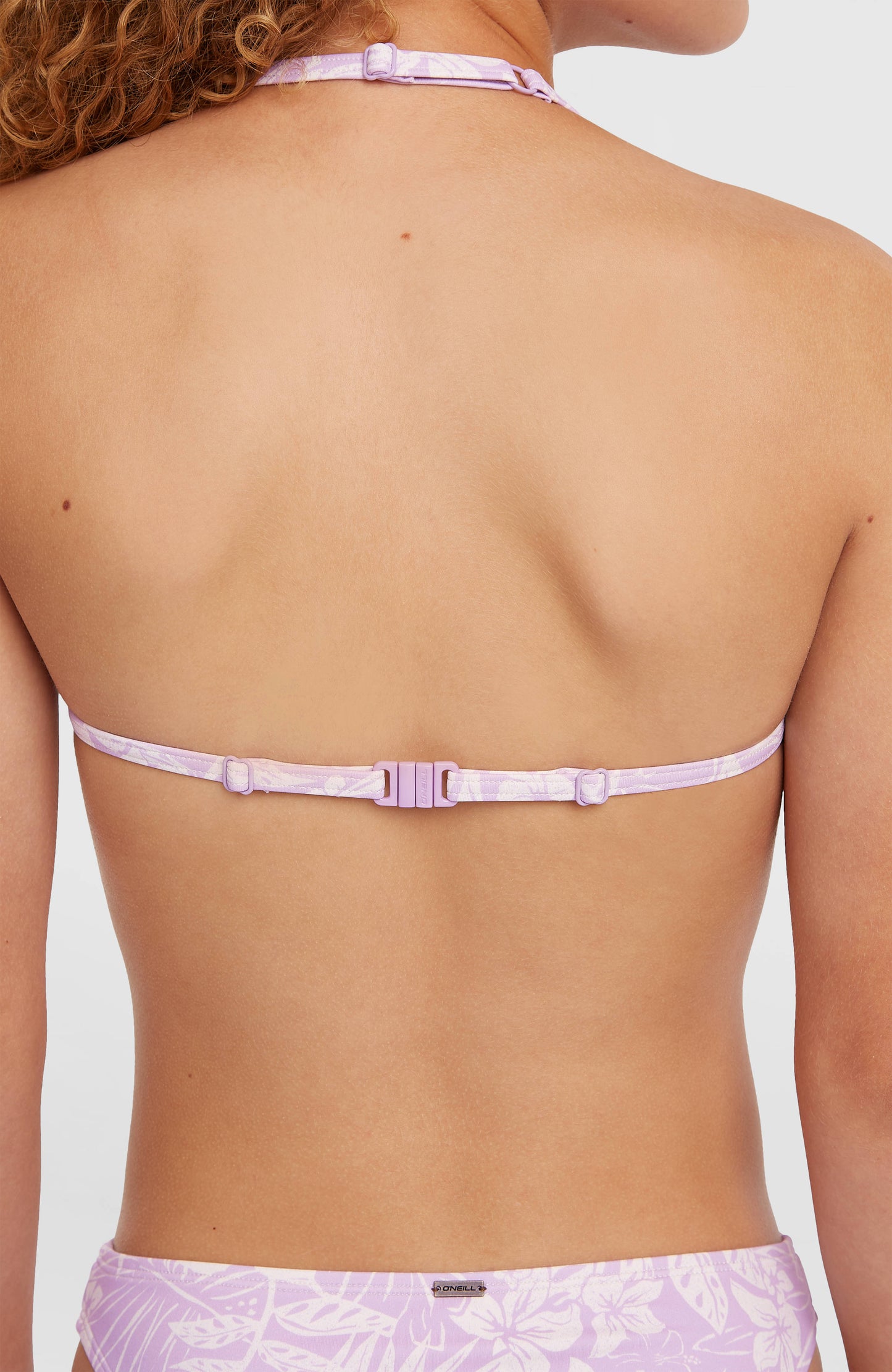 Essentials Triangle Bikini Set Kids Purple Island Sky