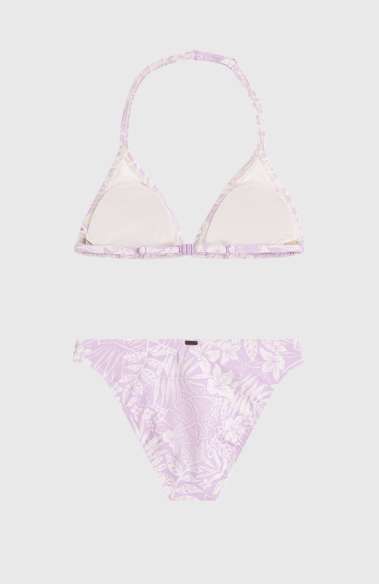 Essentials Triangle Bikini Set Kids Purple Island Sky