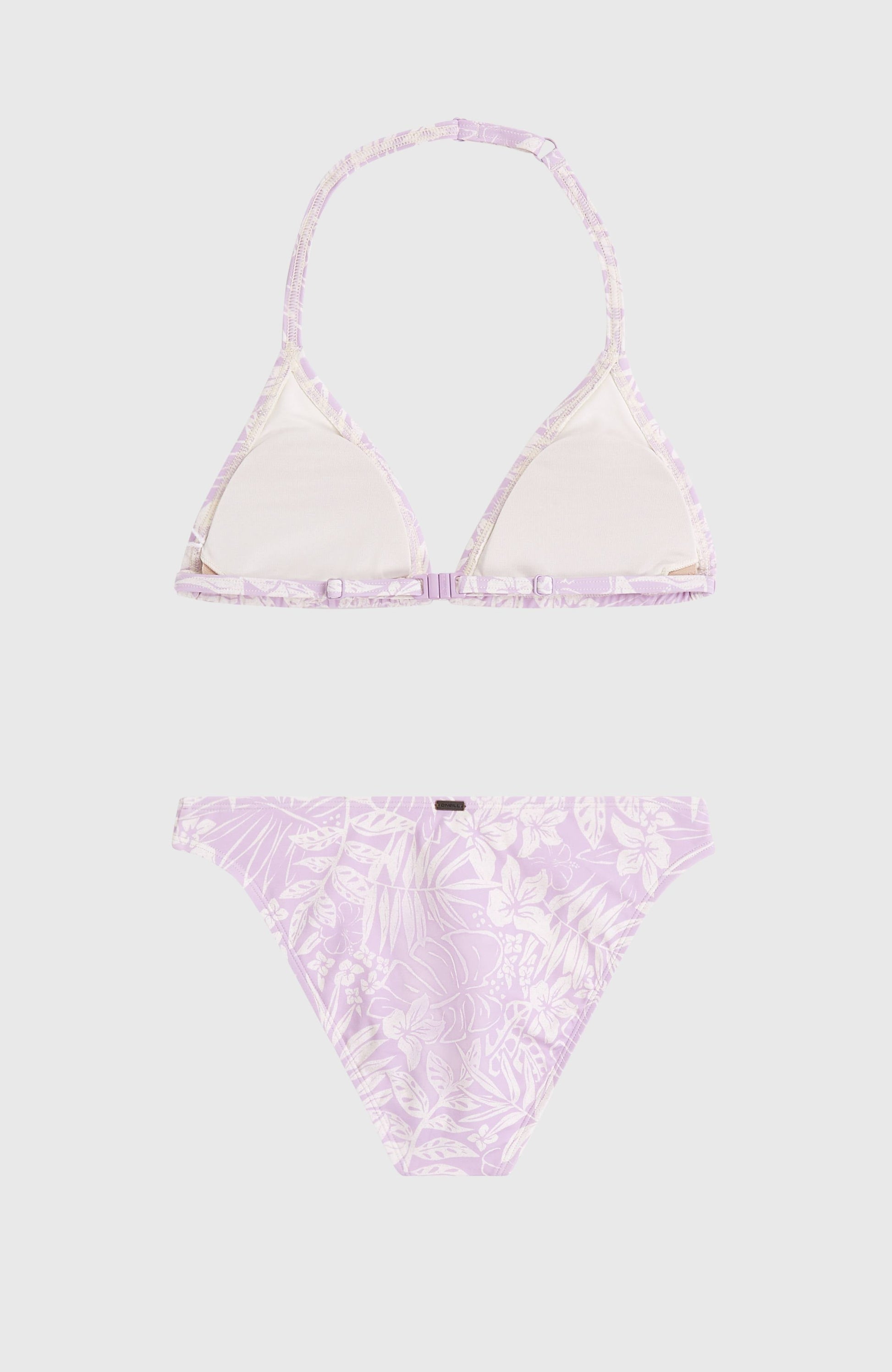 Essentials Triangle Bikini Set Kids Purple Island Sky