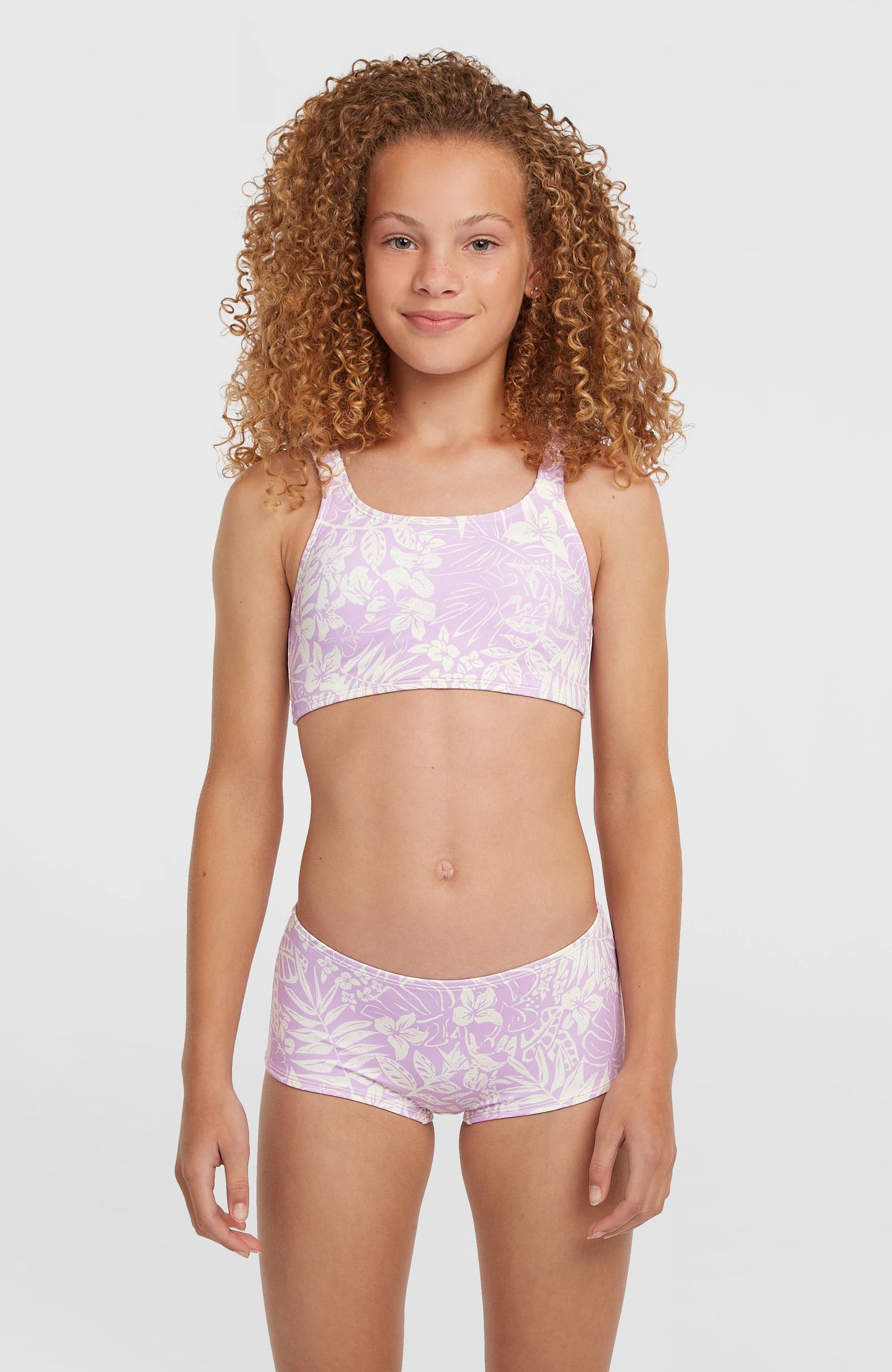 O'Neill Holiday Bikini Set Kids Purple Island Sky