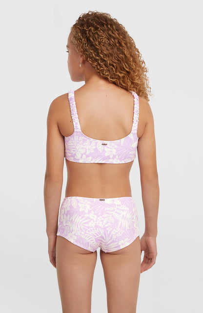 O'Neill Holiday Bikini Set Kids Purple Island Sky