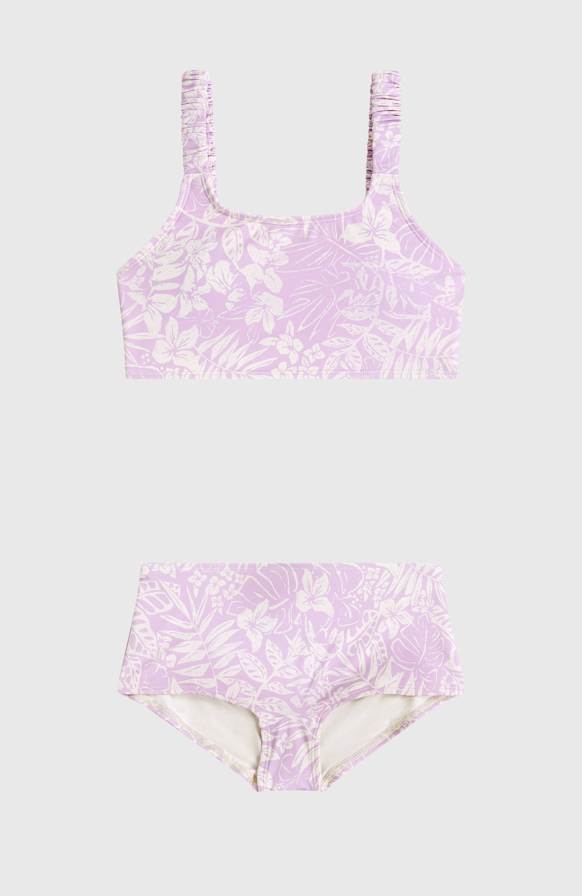 O'Neill Holiday Bikini Set Kids Purple Island Sky