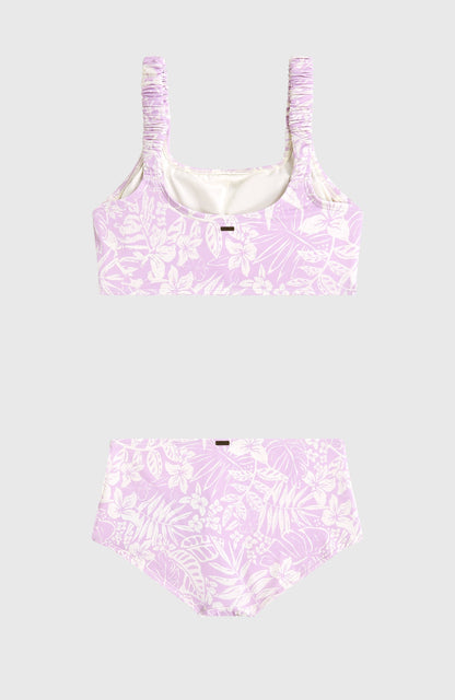 O'Neill Holiday Bikini Set Kids Purple Island Sky