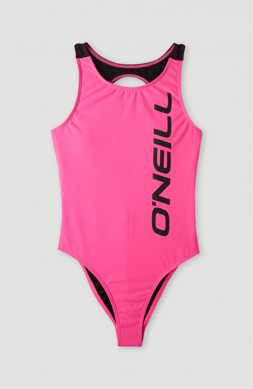 Essentials Sun & Joy Swimsuit Kids Rosa Shocking