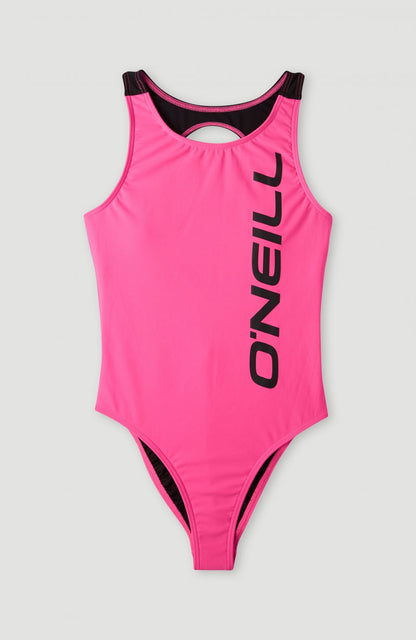 Essentials Sun & Joy Swimsuit Kids Rosa Shocking