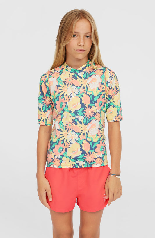 Essentials Short-Sleeve Skin Kids|Wetsuits Blue Santa Monica