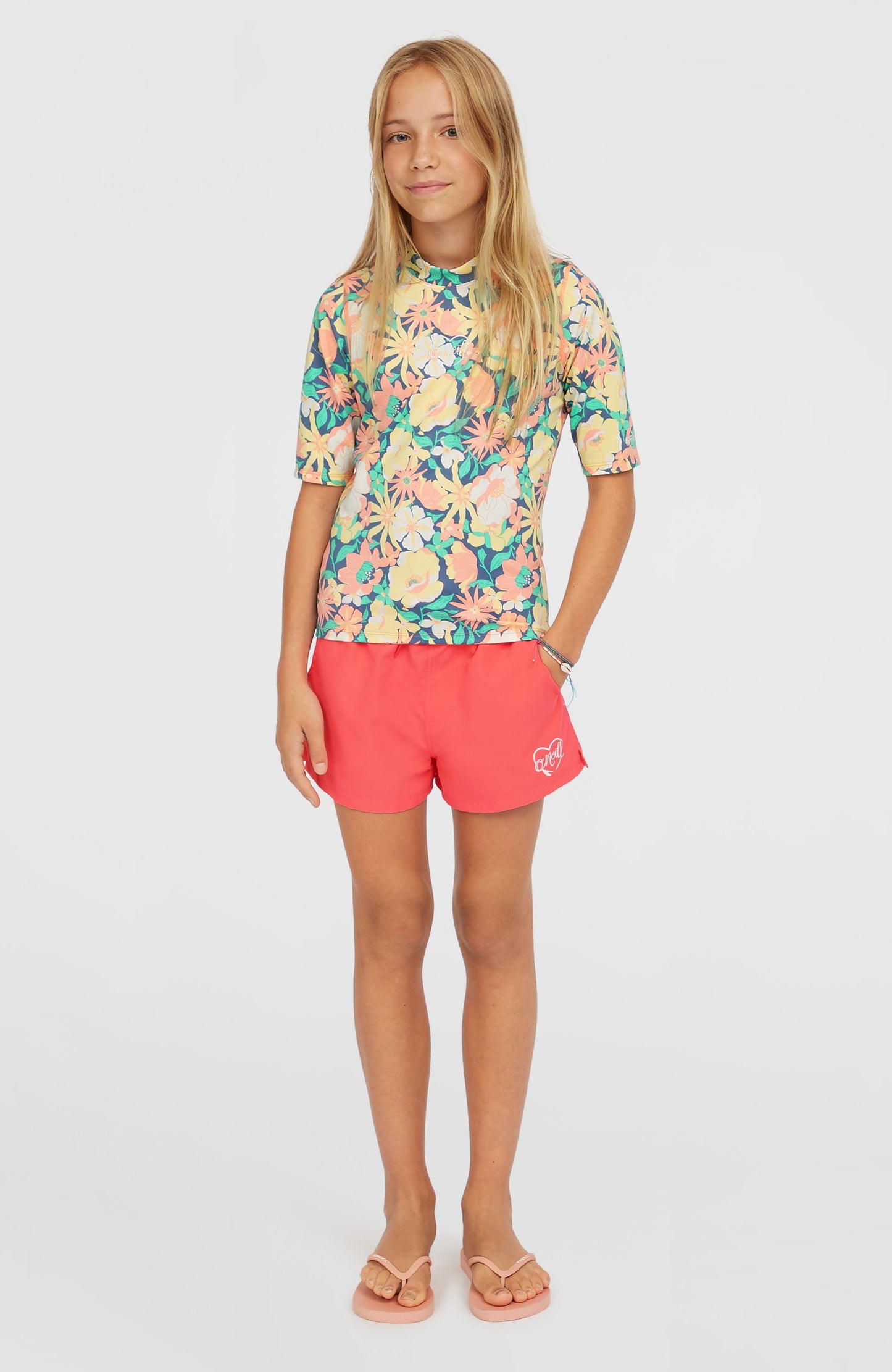 Essentials Short-Sleeve Skin Kids|Wetsuits Blue Santa Monica
