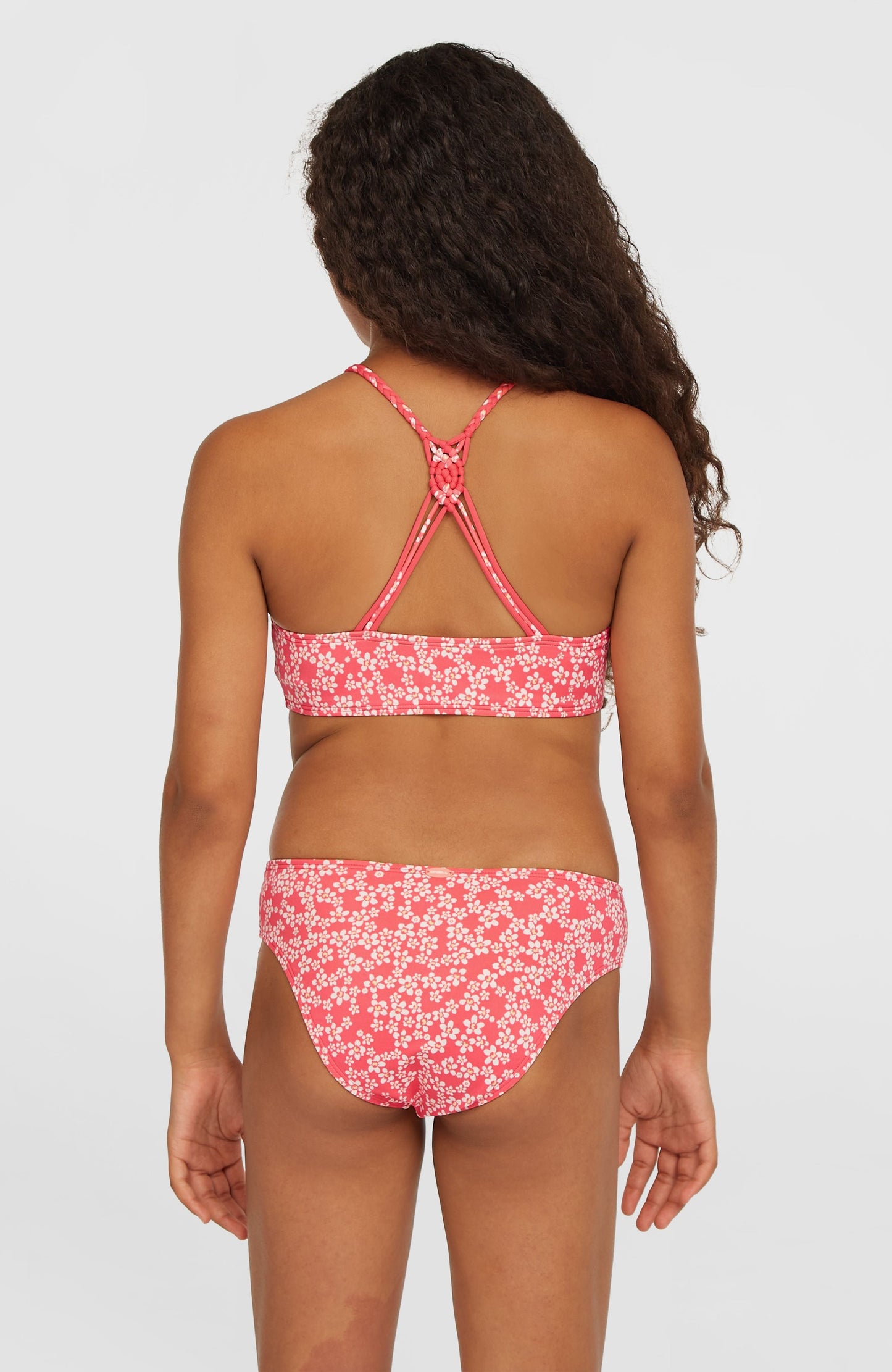 Tropics Bikini Set Kids Pink Milliflower