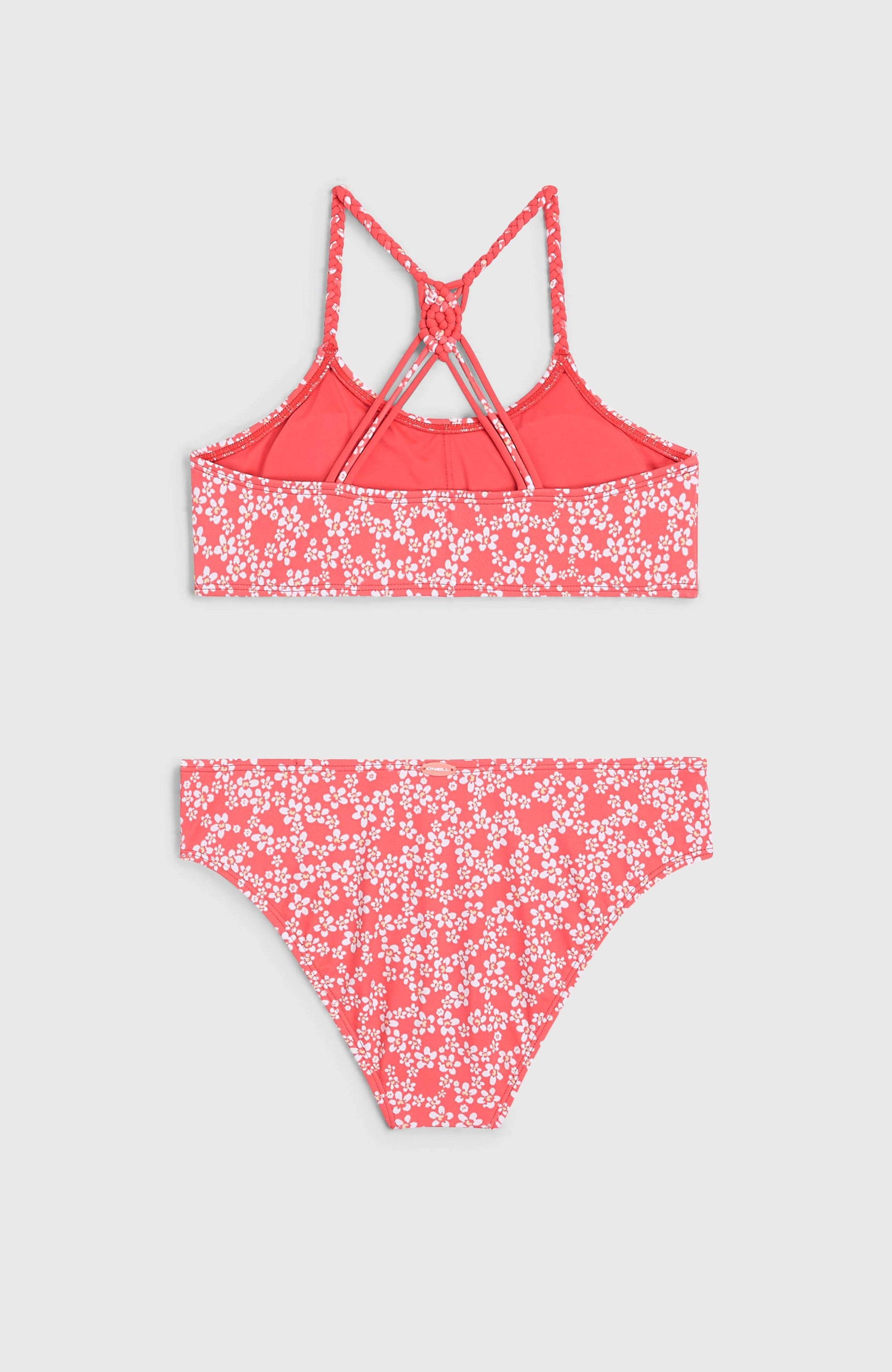 Tropics Bikini Set Kids Pink Milliflower