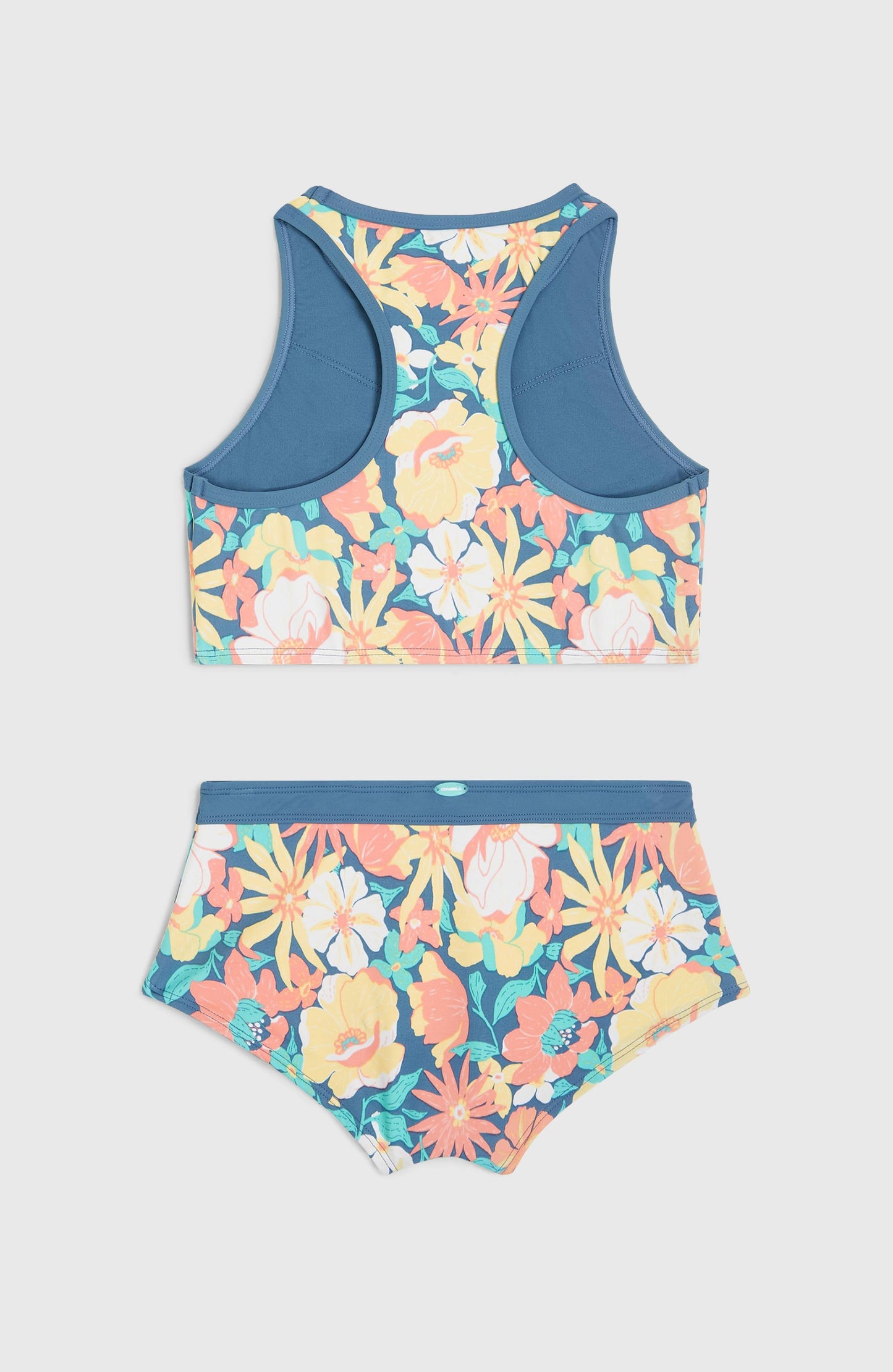 Cali Holiday Bikini Set Kids Blue Santa Monica