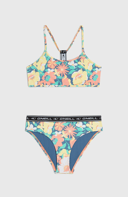 Sportclub Bikini Set Kids Blue Santa Monica