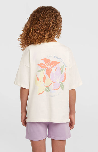 Back Print T-Shirt Kids Snow White
