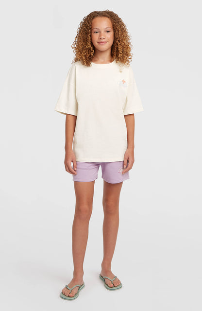 Back Print T-Shirt Kids Snow White