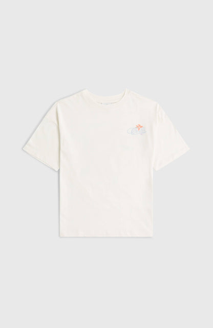 Back Print T-Shirt Kids Snow White