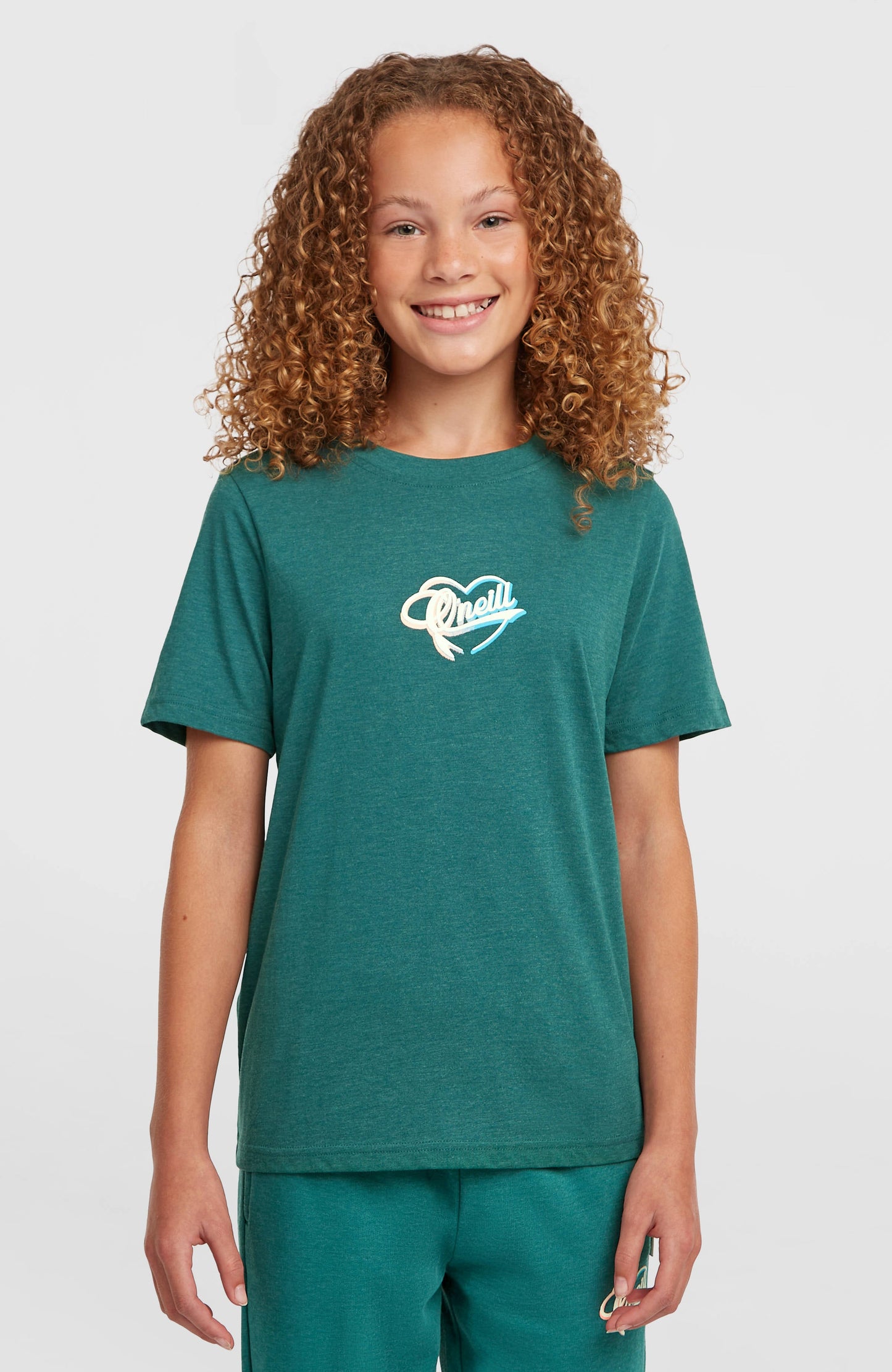 Script T-Shirt Kids Botanical Heat