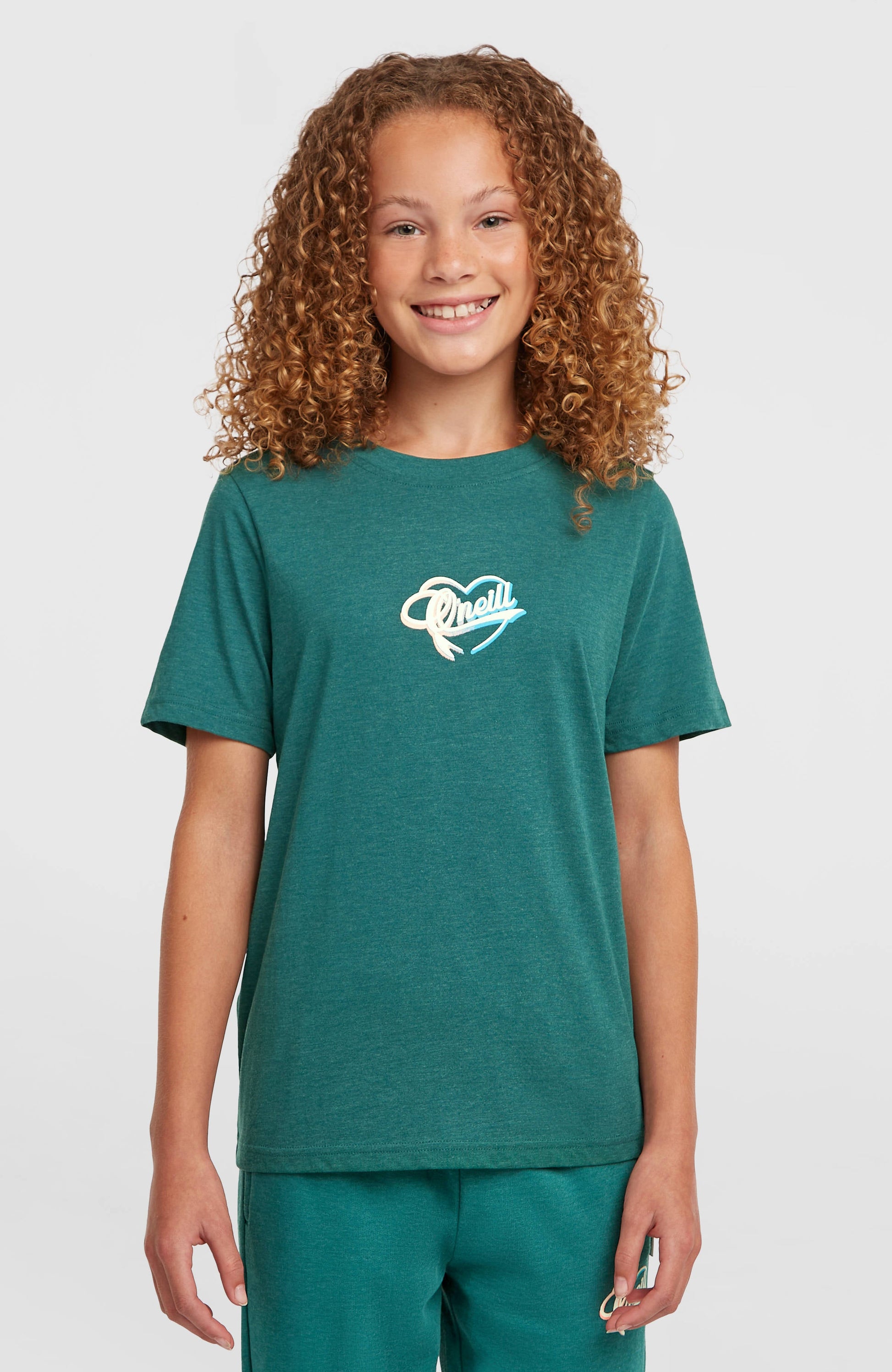 Script T-Shirt Kids Botanical Heat