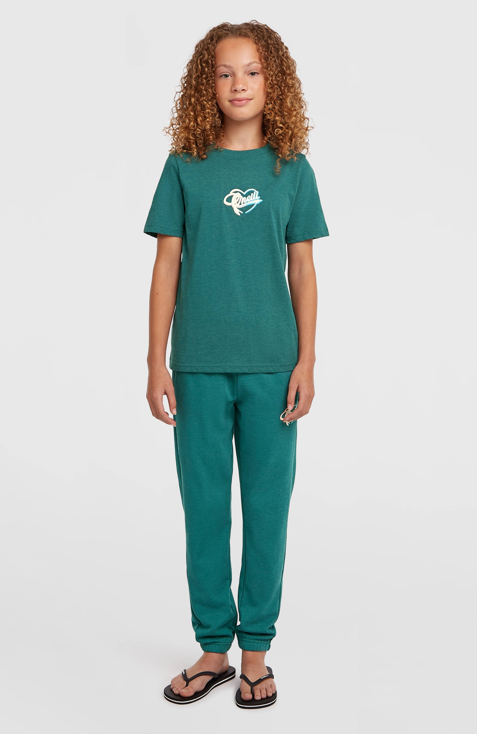Script T-Shirt Kids Botanical Heat