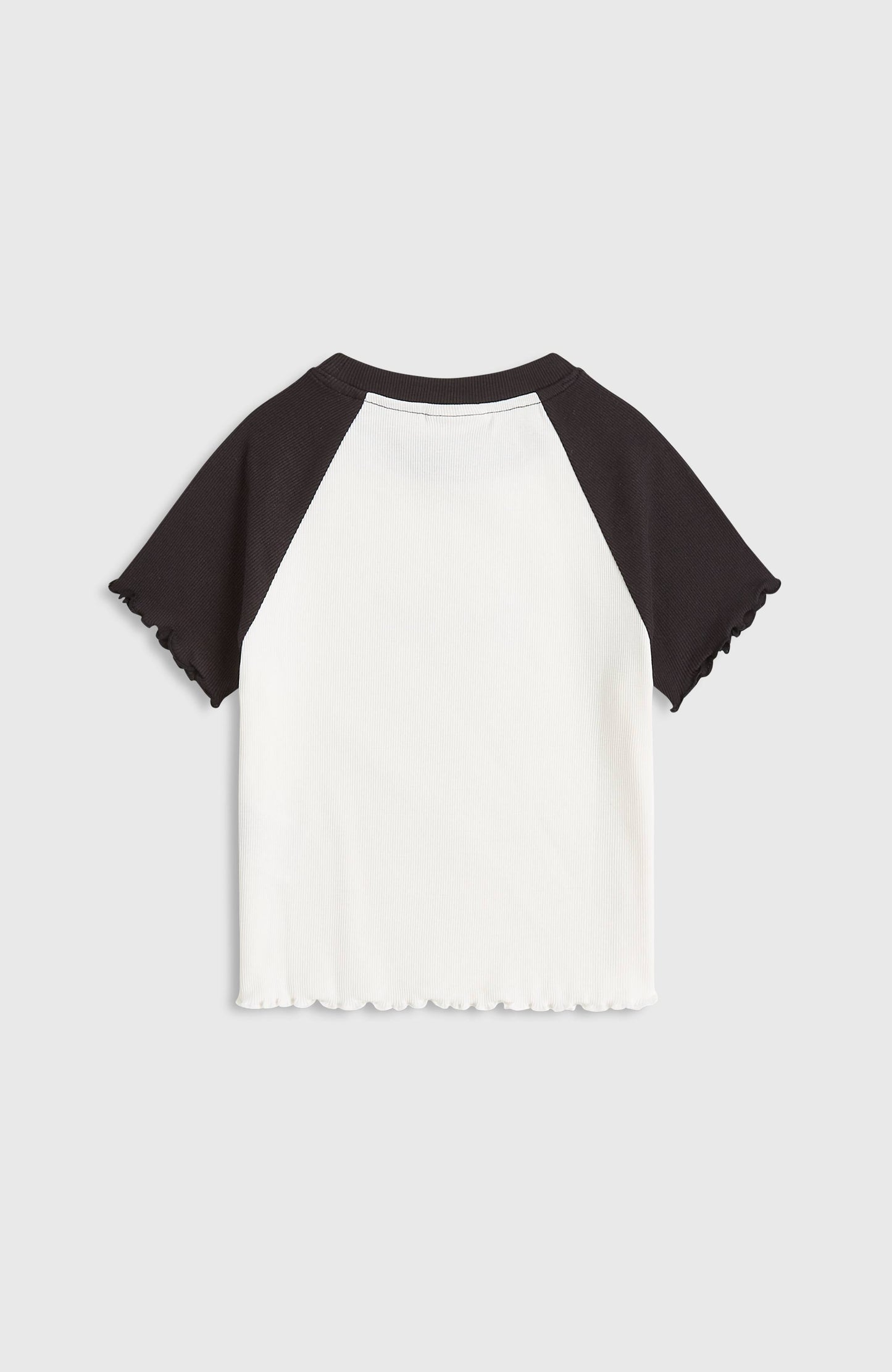 O'Neill Colour-Block Rib T-Shirt Kids Snow White Colour Block