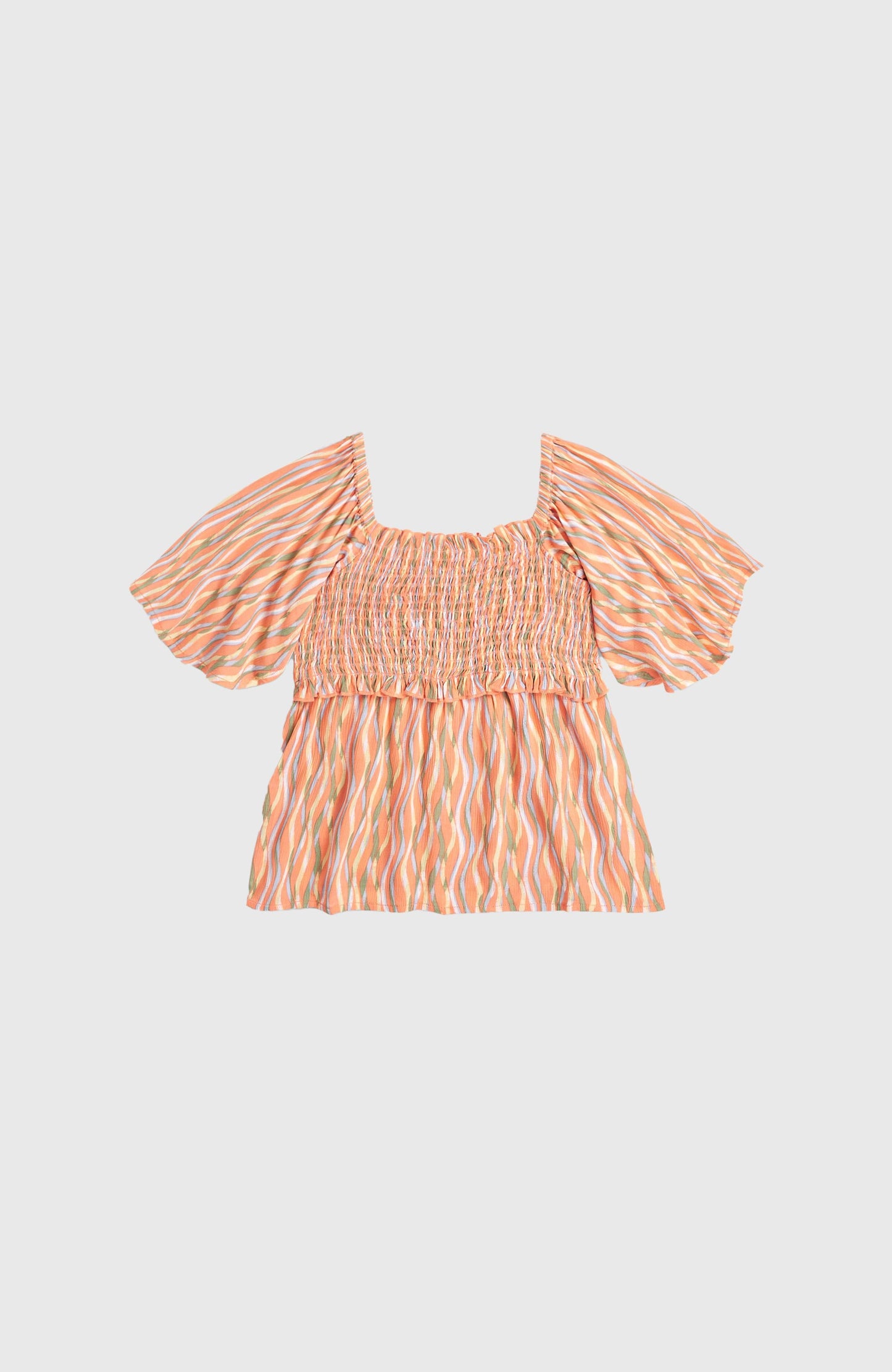 O'Neill Woven T-Shirt Kids Funky Peach Swirly