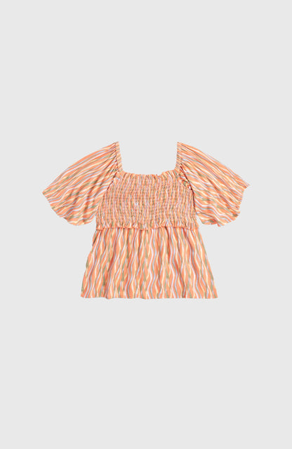 O'Neill Woven T-Shirt Kids Funky Peach Swirly