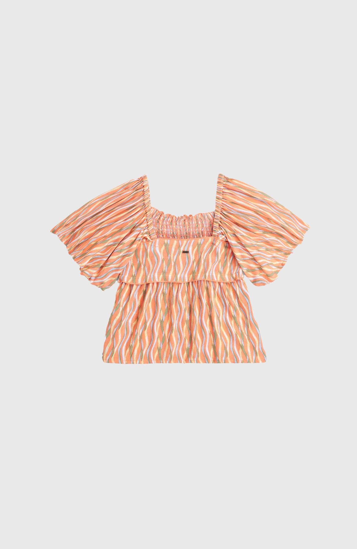 O'Neill Woven T-Shirt Kids Funky Peach Swirly