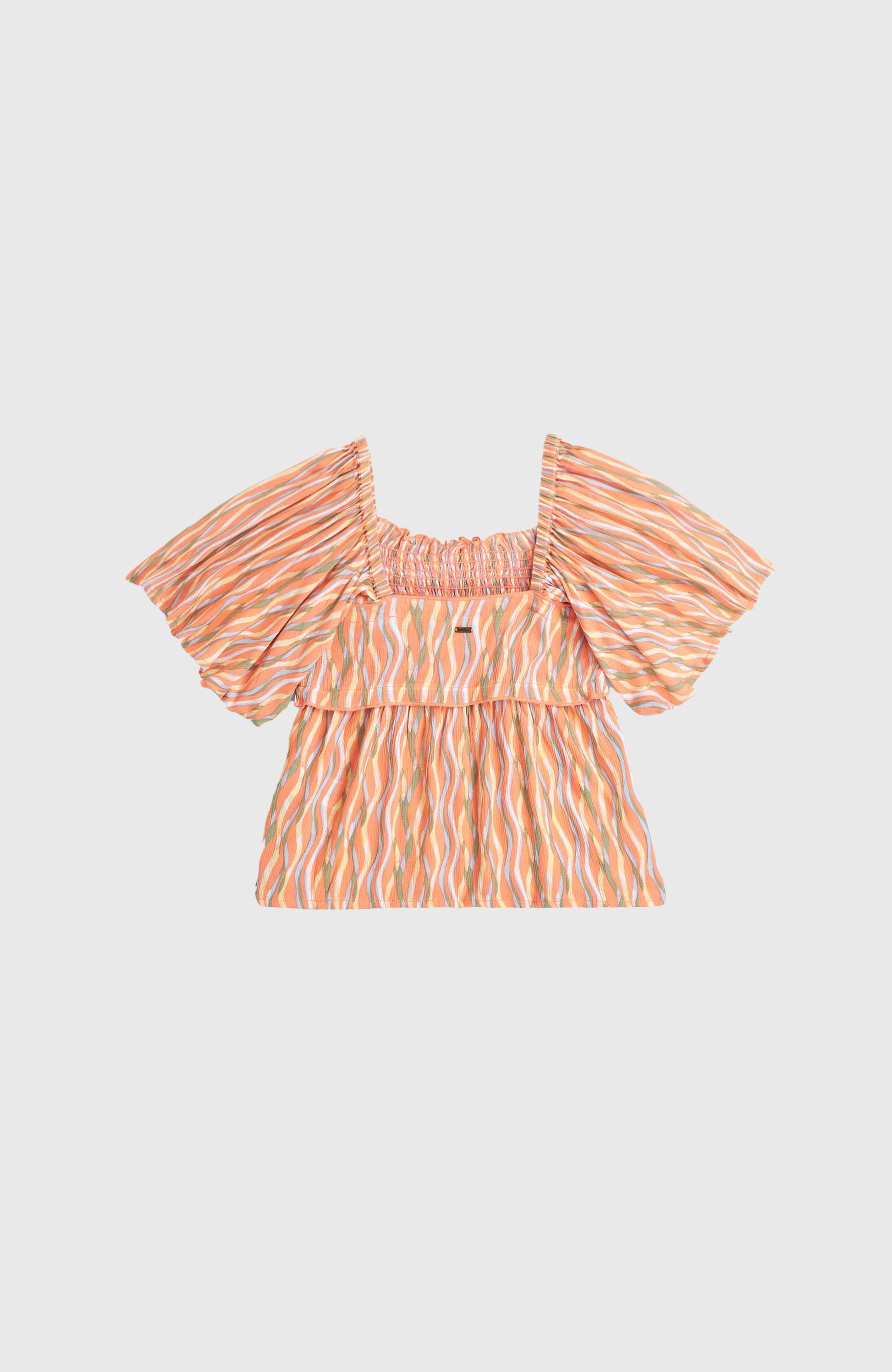 O'Neill Woven T-Shirt Kids Funky Peach Swirly