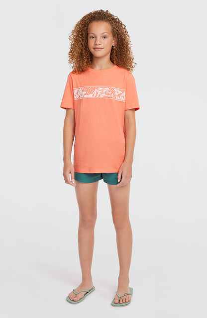 Graphic T-Shirt Kids Funky Peach