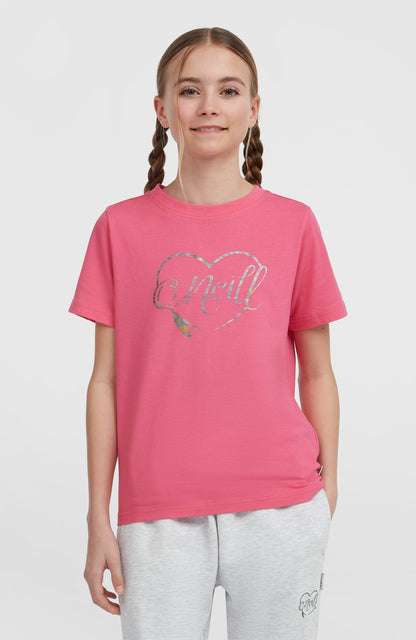 Essentials T-Shirt Kids Carmine Rose