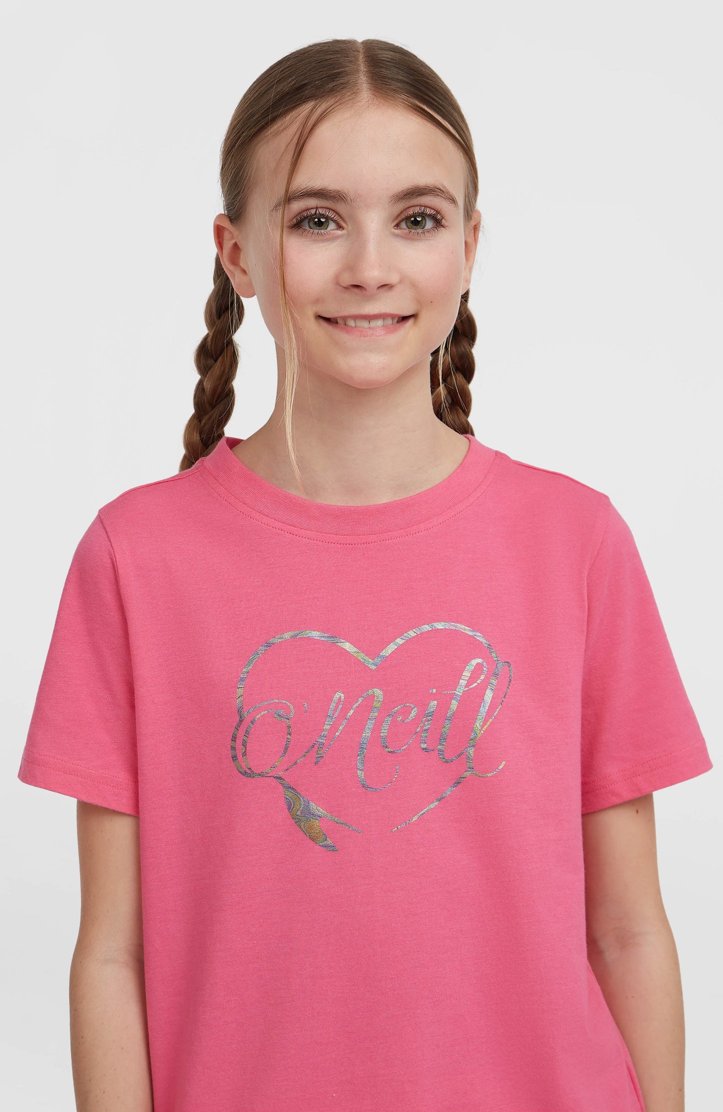 Essentials T-Shirt Kids Carmine Rose