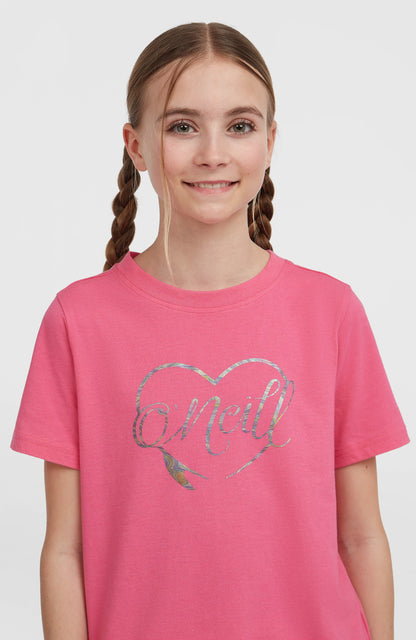Essentials T-Shirt Kids Carmine Rose