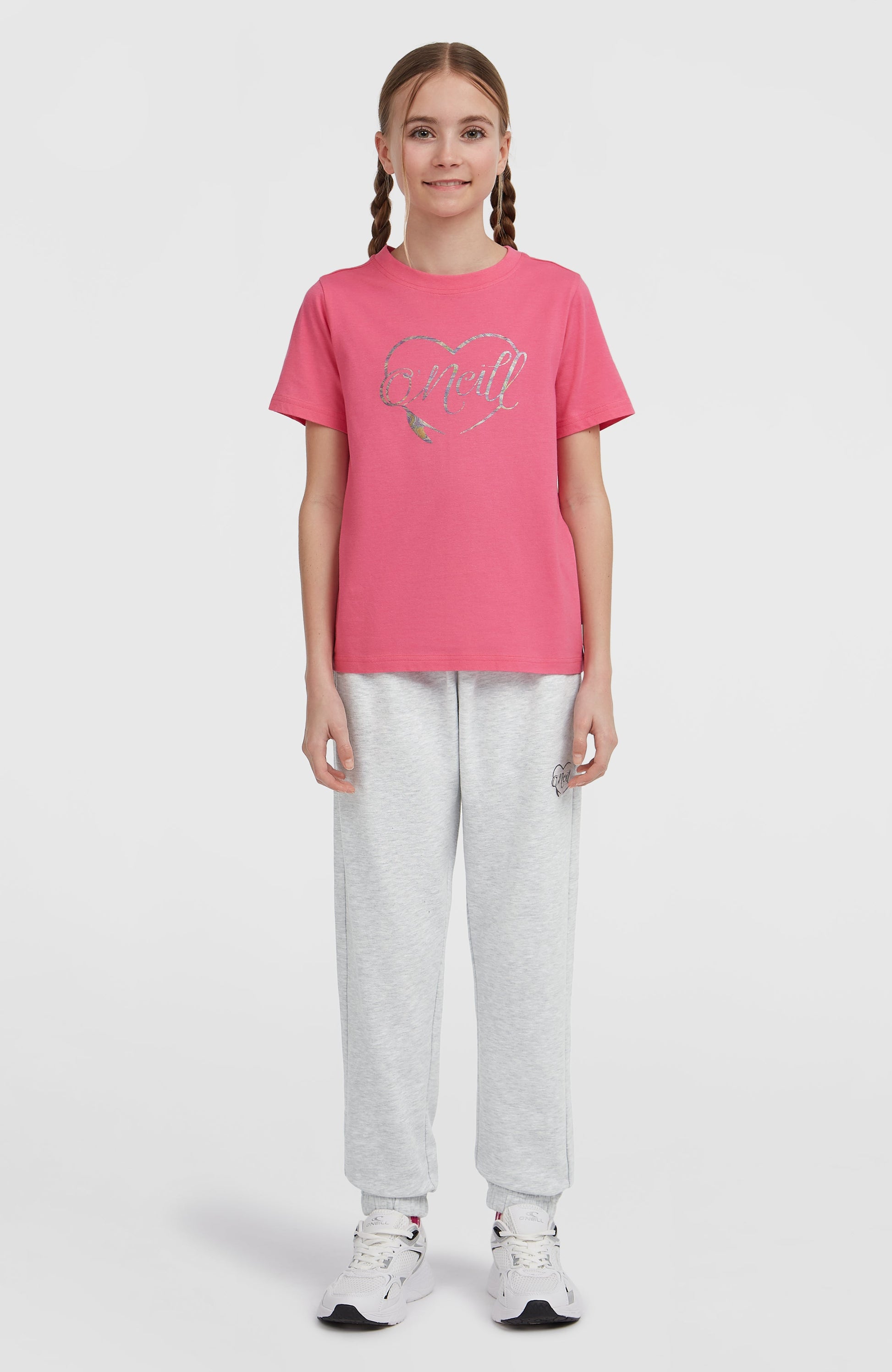 Essentials T-Shirt Kids Carmine Rose