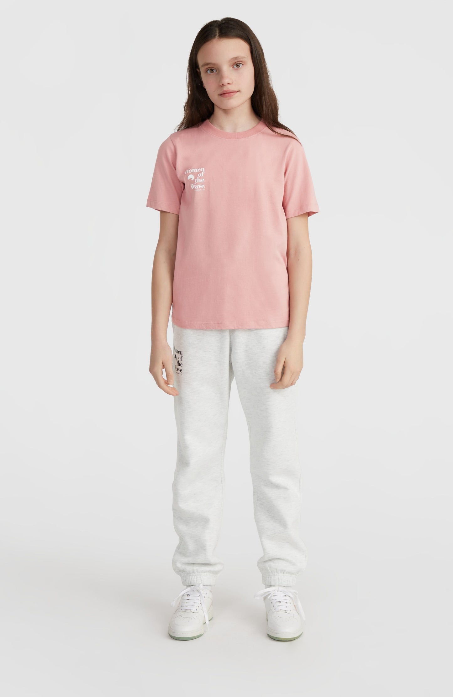 Women of the Wave T-Shirt Kids Genuine Pink