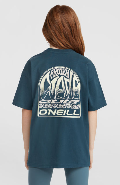 Back Print T-Shirt Kids Alma Steel