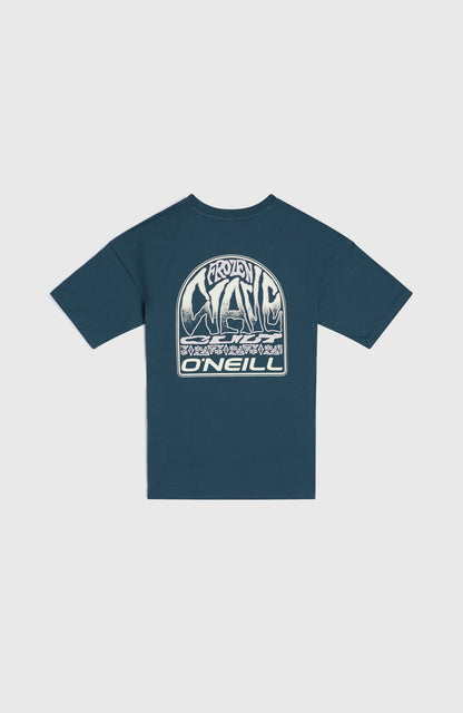 Back Print T-Shirt Kids Alma Steel