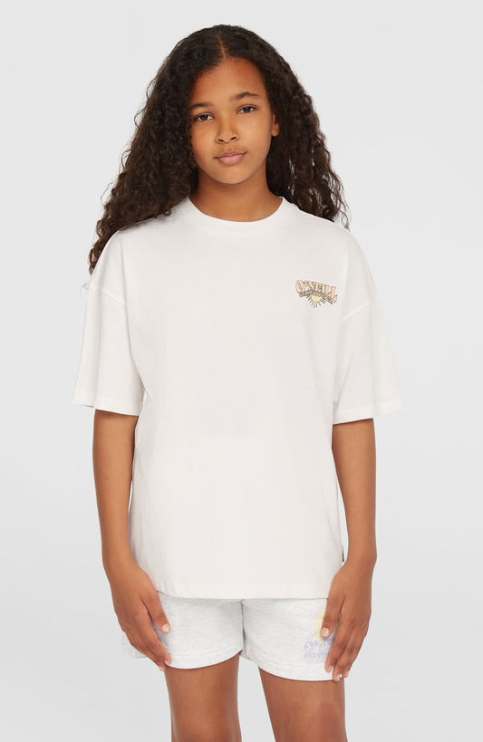 Back Print T-Shirt Kids Snow White