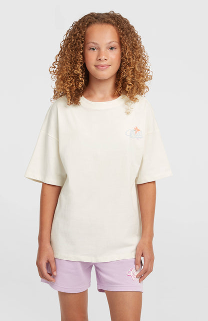 Essentials Script Sweatshorts Kids Pale Lavender