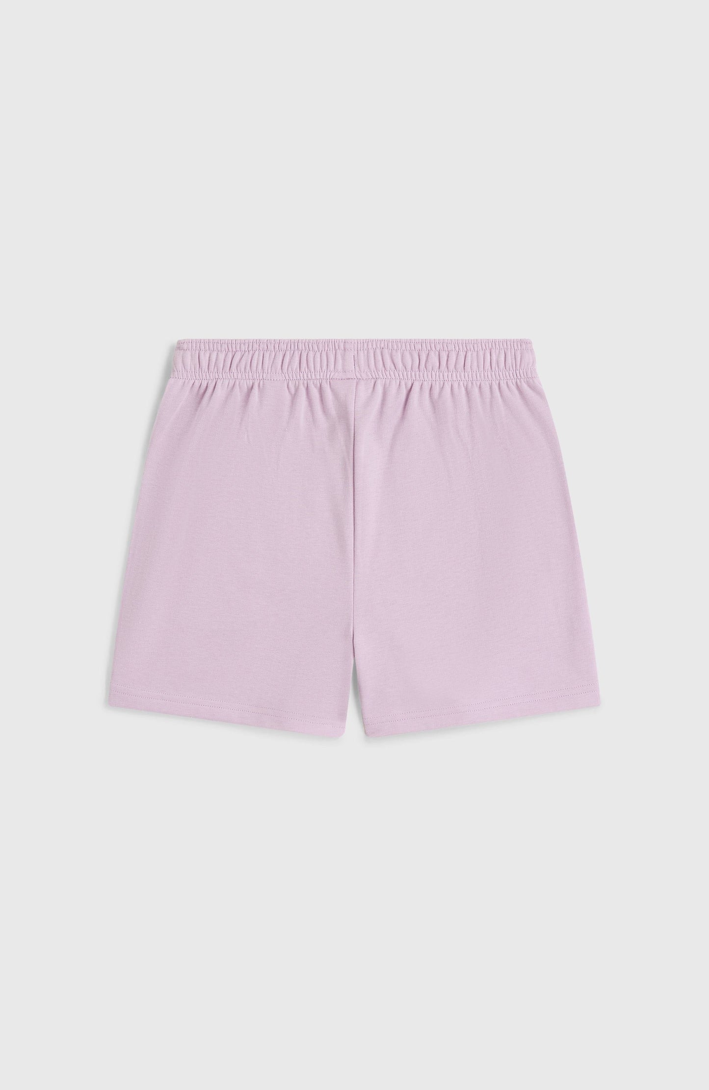 Essentials Script Sweatshorts Kids Pale Lavender
