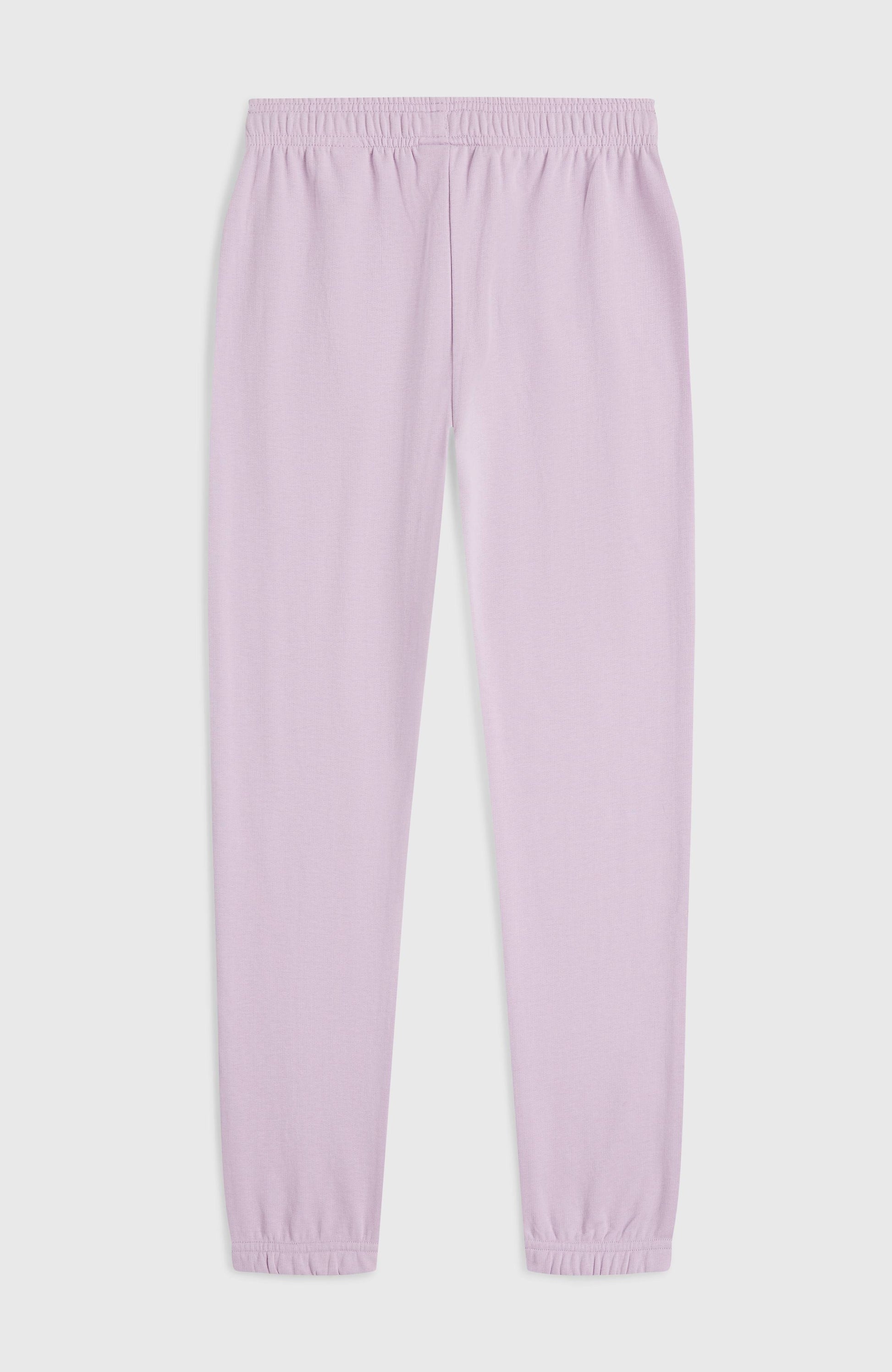Essentials Script Sweatpants Kids Pale Lavender