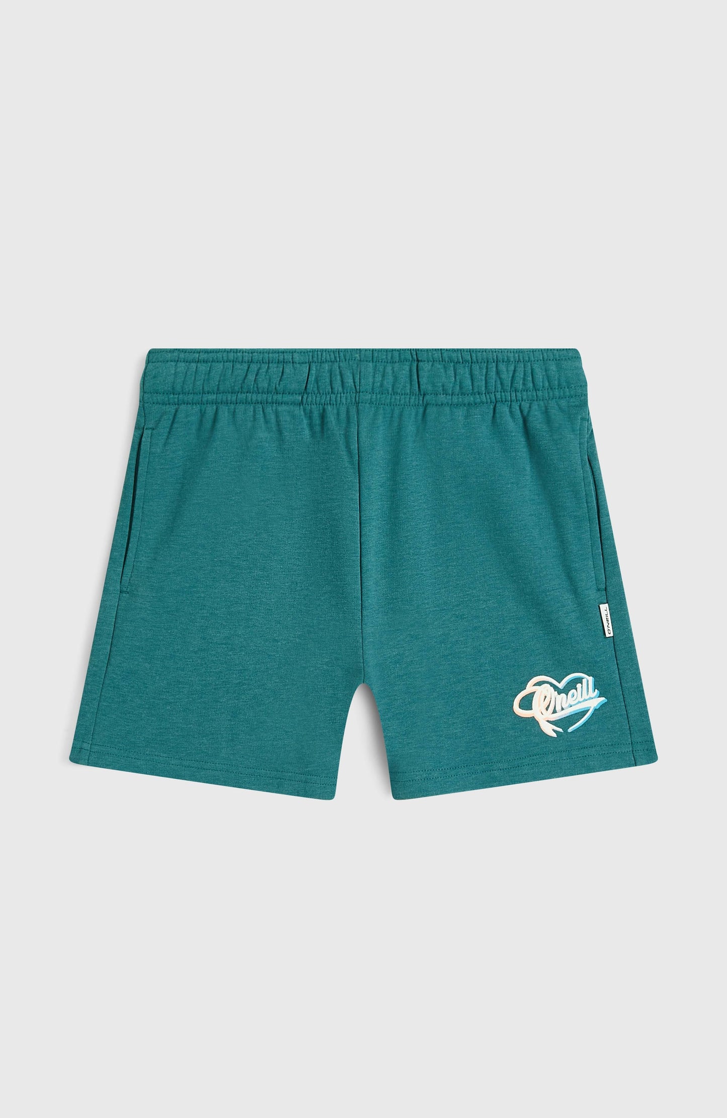 Essentials Script Sweatshorts Kids Botanical Heat