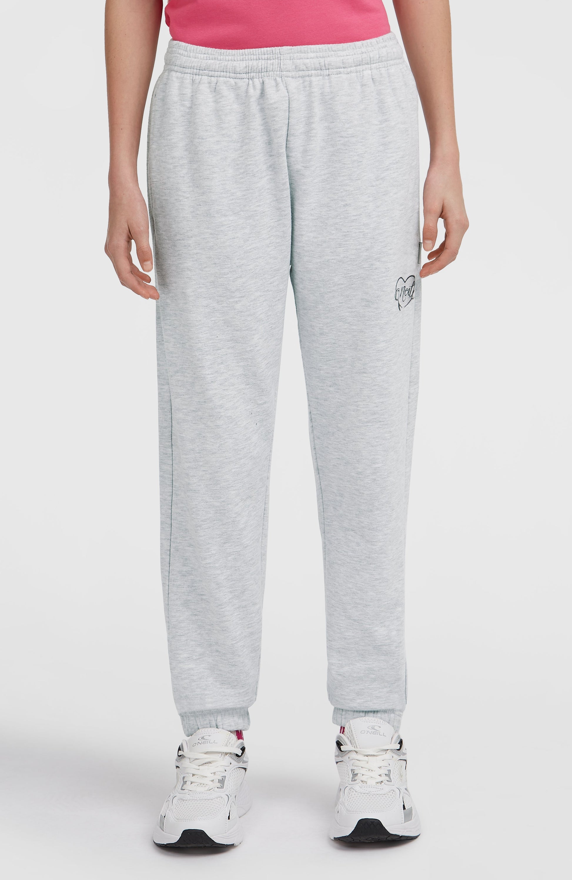 Essentials Sweatpants Kids White Melange