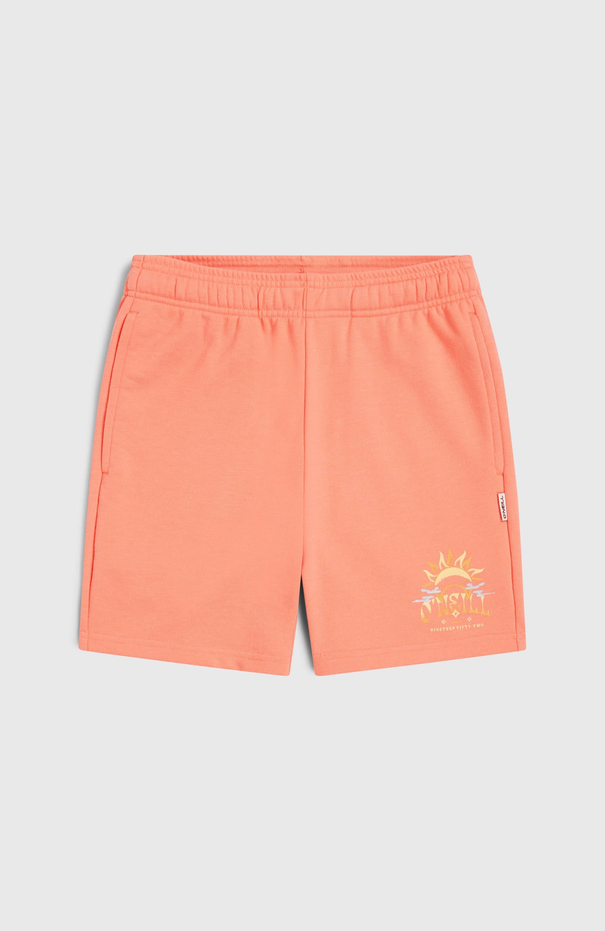 Heart Sweatshorts Kids Coral Pink