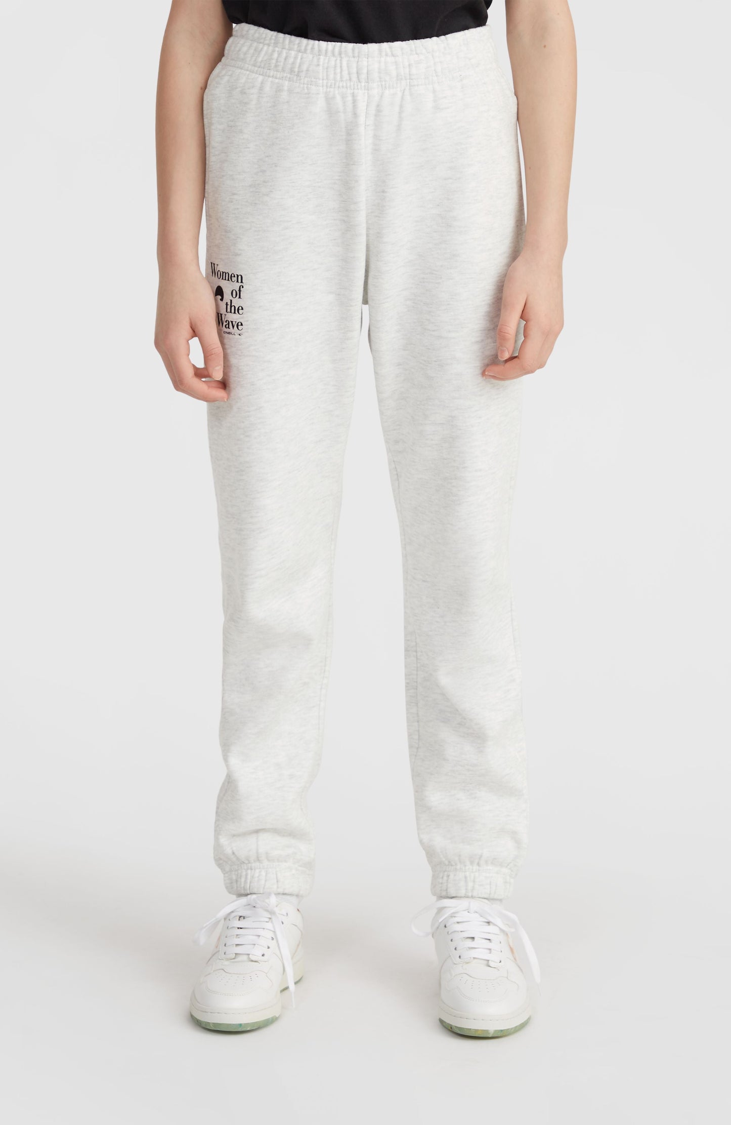 Women of the Wave Sweatpants Kids White Melange
