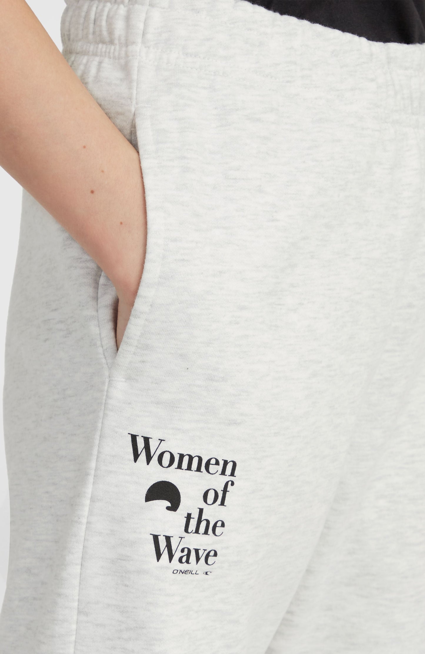 Women of the Wave Sweatpants Kids White Melange