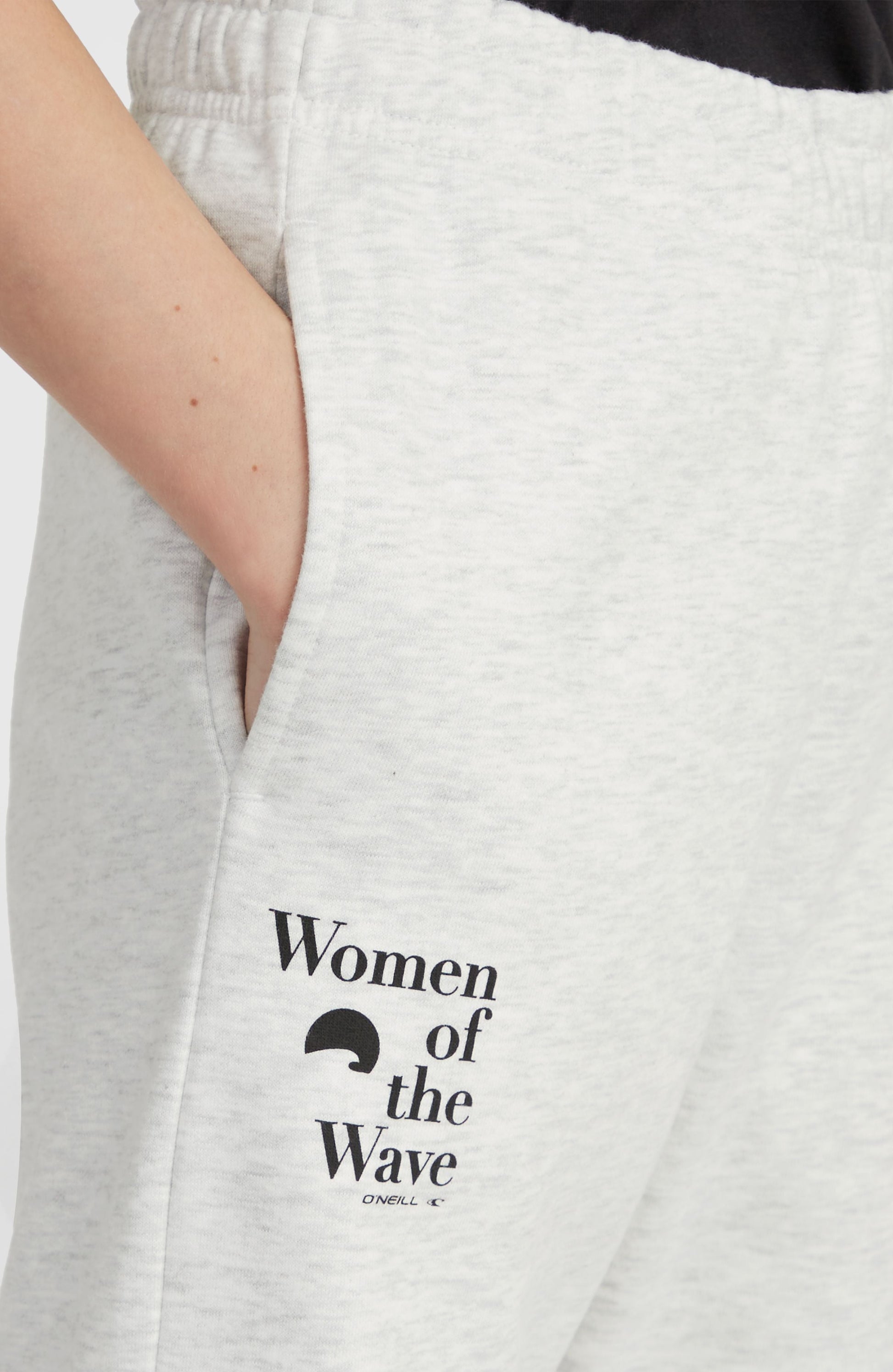 Women of the Wave Sweatpants Kids White Melange