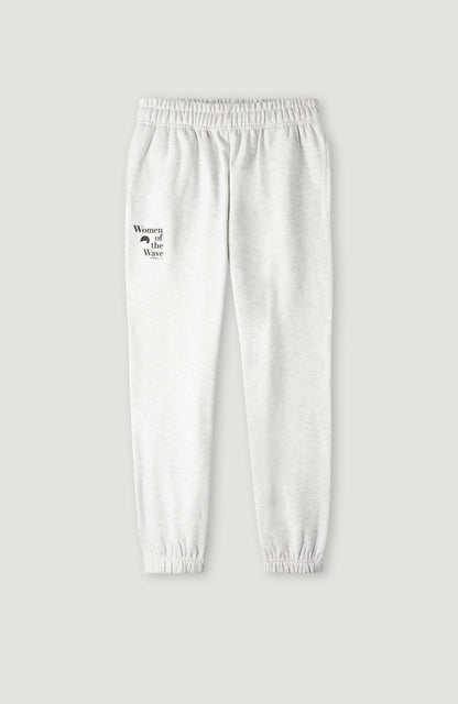 Women of the Wave Sweatpants Kids White Melange