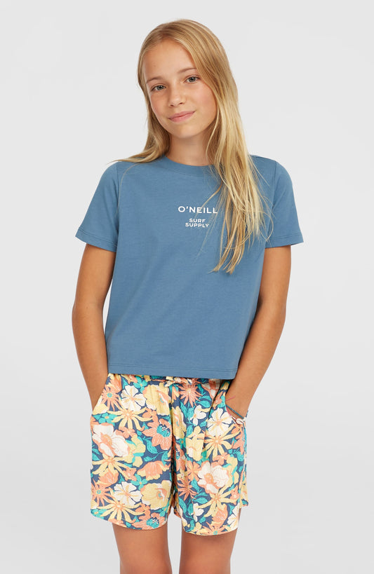 Summer Woven Shorts Kids Blue Santa Monica