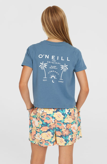 Summer Woven Shorts Kids Blue Santa Monica